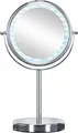 Produktbild: Kleine Wolke LED-Kosmetikspiegel BRIGHT MIRROR Silberfarben