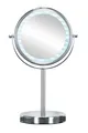 Produktbild: Kleine Wolke Kosmetikspiegel Bright Mirror mit 5-facher Vergrößerung, LED-Beleuchtung und Touch-Funktion, Größe: 17,5 x 29,5 x 12 cm, Material: Metall/Glas/LED