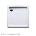 Produktbild: Kaldewei Duschplan  80 x 80 x 6,5 weiß Duschwanne inkl Träger, Sofort lieferbar