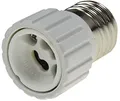 Produktbild: Lampensockel Adapter E27 auf GU10 - Keramik für Halogen & LED Leuchtmittel bis 25 Watt