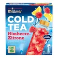 Produktbild: Meßmer Cold Tea Himbeere-Zitrone | Früchtetee | Kaltaufguss | ohne Zuckerzusatz | 14 Pyramidenbeutel