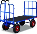 Produktbild: Variofit Handpritschenwagen mit 2 Rohrgitterwänden, Typ:Luftbereifung, Ladefläche:1540x800 mm