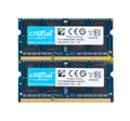 Produktbild: Crucial 2x 4GB 2RX8 PC3-10600S DDR3 1333Mhz Laptop-Speicher RAM SODIMM 204Pin*.-