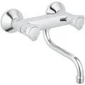Produktbild: Grohe Küchenarmatur mit Zweigriff GROHE Costa chrom glänzend 31187001 (31187001)