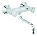 Produktbild: Grohe Costa Zweigriff Spültischbatterie Wandmontage - Chrom - 31187001