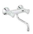 Produktbild: Grohe Waschtischmischer zur wandmontage aus chrom