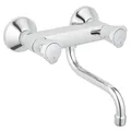 Produktbild: Grohe Costa Zweigriff Spültischbatterie Wandmontage - Chrom - 31187001