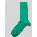 Produktbild: Falke Socken mit Label-Print in Smaragd, Größe 39-42