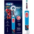 Produktbild: Oral-B Vitality Pro 103 Kids Spiderman, Elektrische Zahnbürste blau/weiß