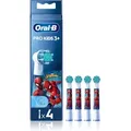 Produktbild: Oral-B PRO Kids 3+ Ersatzkopf für Zahnbürste für Kinder Spiderman 4 St.