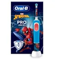 Produktbild: Oral-B Pro Kids Spiderman Elektrische Zahnbürste 2 Putzprogramme