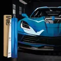 Produktbild: 3M 2080 Car Wrapping Folie 30x152cm Selbstklebende Autofolie für Auto Motorrad Boot 3D Lackschutzfolie mit Luftkanälen zum Folieren (G337 Gloss Blue Fire)