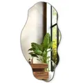 Produktbild: Tulup Dekospiegel Deko Spiegel Wand Modern Glas Kosmetikspiegel Loft, Unregelmäßige Form Dünn | 50 cm x 100 cm