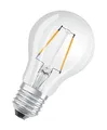 Produktbild: OSRAM LED Star klare Filament LED Lampe, E27 Sockel, Warmweiß (2700K), Birnenform, Ersatz für herkömmliche 15W-Glühbirnen, 1er-Pack