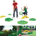 Produktbild: Myminigolf Easy Komplettset Minigolf-Set mit 5 Hindernisse, 1 Schläger, 2 Bälle
