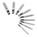 Produktbild: XPOtool Locheisen Set 3-12mm Lochpfeifen Carbonstahl Lochstanze Lochschneider
