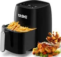 Produktbild: YASHE 4, 2L Heißluftfritteuse mit LED-Touchscreen, 1500W Airfryer mit 6 Programmen, Rot
