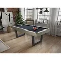 Produktbild: Multifunktionstisch - Billard & Tischtennis - 213,4 x 111,8 x 78,5 cm - Holzfarben hell & Schwarz - MELIAN