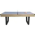 Produktbild: Vente-unique Billardtisch Melian Schwarz  Naturfarben Hell 213.4 cm
