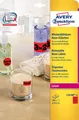 Produktbild: AVERY Zweckform Stick&Lift Etiketten rund: 63,5 mm rot 300 Etiketten