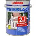 Produktbild: Wilckens Weisslack 2in1 seidenmatt, 2,5 l - Weiß