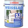 Produktbild: Wilckens Weisslack 2in1 Seidenmatt 2,5l 12491100080