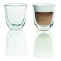 Produktbild: DeLonghi DLSC 311 Cappuccinoglas Thermoglas 2er Set