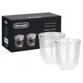 Produktbild: Delonghi Cappuccino Thermogläser 2er Set DLSC311 5513284161 (12,00€/1Stk)