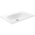 Produktbild: Keuco Keramik-Waschtisch X-Line 65,5x49,3cm, m L u Überlaufsys. Clou, we