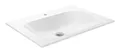 Produktbild: Keuco X-Line Keramik-Waschtisch für 1-Loch-Armaturen ohne Überlauf 655 x 494 mm - Weiß mit CleanPlus - 33150316501