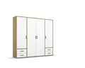 Produktbild: Rauch Möbel Voyager, Kleiderschrank, Weiß/Eiche Artisan, Breite 187 cm