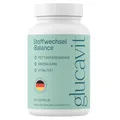 Produktbild: Glucavit Kapseln – Nahrungsergänzung mit 11 essenziellen Nährstoffen | Vitamine & Mineralstoffe für Energie, Vitalität & Wohlbefinden. 60 Kapseln. (1)