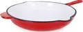 Produktbild: ECHTWERK Bratpfanne mit Emaille-Beschichtung, Gusseisen, Ausgießer, für Backöfen, Grill, BBQ und Induktion, Ø 26,5 cm