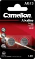 Produktbild: Knopfzelle(AG13) LR 44 Alkaline Camelion Batterien, Ladegerät