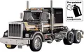 Produktbild: Tamiya 56336 King Hauler Black Edition 1:14 Elektro RC Modell-LKW Bausatz Vorlackiert