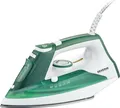 Produktbild: Severin Dampfbügeleisen BA 3261 | 2400W | Edelstahlsohle | Dampfstoß 85g/min | Anti-Kalk | Tropf-Stopp | weiß-grün