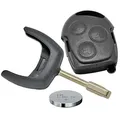 Produktbild: Auto Schlüssel Funk Fernbedienung 1x Gehäuse + 1x Rohling Tibbe FO21 + 1x CR2032 Batterie für Ford