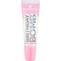 Produktbild: essence BIRTHDAY BOMB shiny lipgloss, Nr. 01, Transparent, natürlich, glänzend, strahlend frisch, schimmernd, vegan, ohne Parabene, ohne Mikroplastikpartikel, Nanopartikel frei, 1er Pack (10ml)
