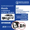 Produktbild: Für MAZDA 3 Stufenheck Typ BM 10.2013-06.2019 AHK abn. +7pol sp. E-Satz NEU TOP