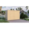 Produktbild: Bertilo Gartenschrank Box Bike 103 cm x 207 cm Natur FSC®