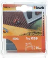 Produktbild: KWB Heftklammern Tackerklammern Feindraht Stahl 10,6 mm breit Typ 059/359