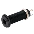 Produktbild: Musiclily Pro Black 1/4 inch Copper Guitar Bass Mono Output Cylinder Jack Socket