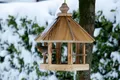 Produktbild: Geflammtes Vogelhaus 
