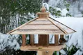 Produktbild: Geflammtes Vogelfutterhaus 