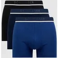 Produktbild: Schiesser Trunks mit Stretch-Anteil im 3er-Pack in Blau, Größe XL
