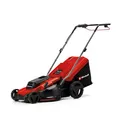 Produktbild: Einhell Elektro-Rasenmäher GC-EM 1800/43 (1.800 W, 43 cm Schnittbreite, bis 800 m², 50 L Fangkorb, zentrale Schnitthöhenverstellung mit 20-65 mm Schnitthöhe)
