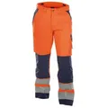 Produktbild: Dassy Arbeitshose Warnschutzhose mit Kniepolstertaschen Buffalo (1-tlg) blau|orange lang | 42