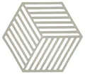 Produktbild: Zone Denmark Hexagon Topfuntersetzer Hitzebeständig, Silikon Untersetzer, Praktische und Dekorative Topf-Untersetzer, Spülmaschinenfest, 16 x 14 cm, Mud