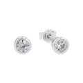 Produktbild: Amor Ohrstecker 925 Sterling Silber Damen Ohrschmuck, mit Zirkonia synth., 0,5 cm, Silber, Kommt in Schmuck Geschenk Box, 9189854