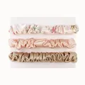 Produktbild: 3 Stück Seiden Haargummis Damen 100% reine Maulbeerseide 1.5MM Mini 16 Momme ...